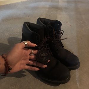 Real Timberland boots.